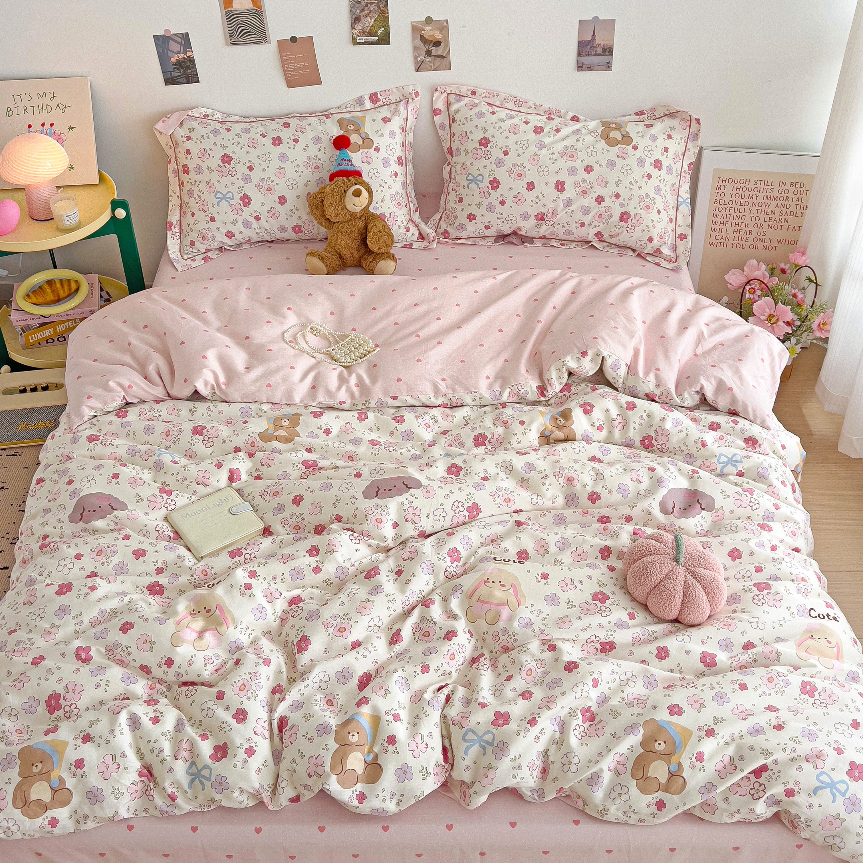 特！小玲子  薇芙曼  全棉纯棉植物活性印染工艺款 三件套四件套