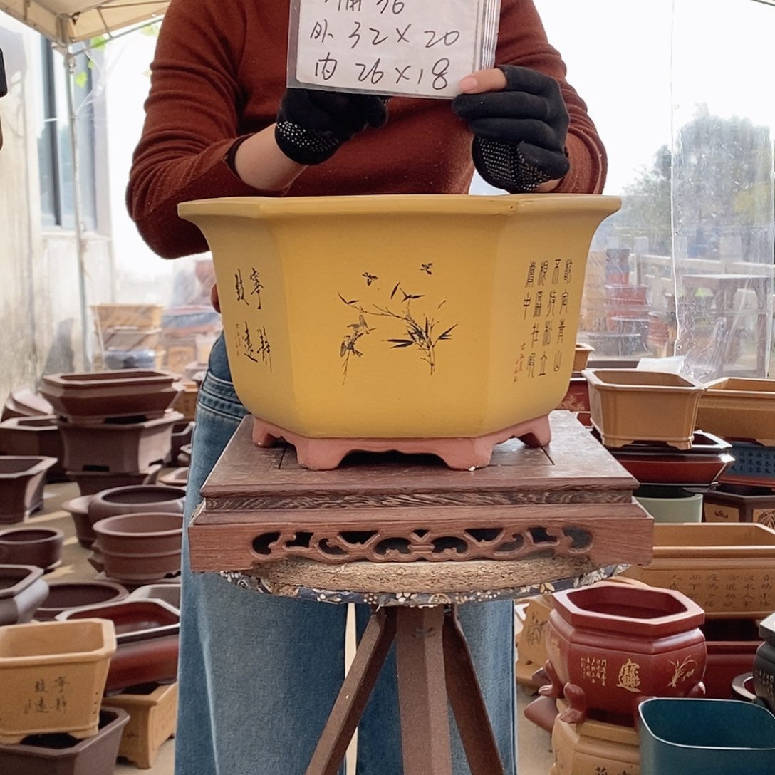 花盆紫砂紫砂花盆