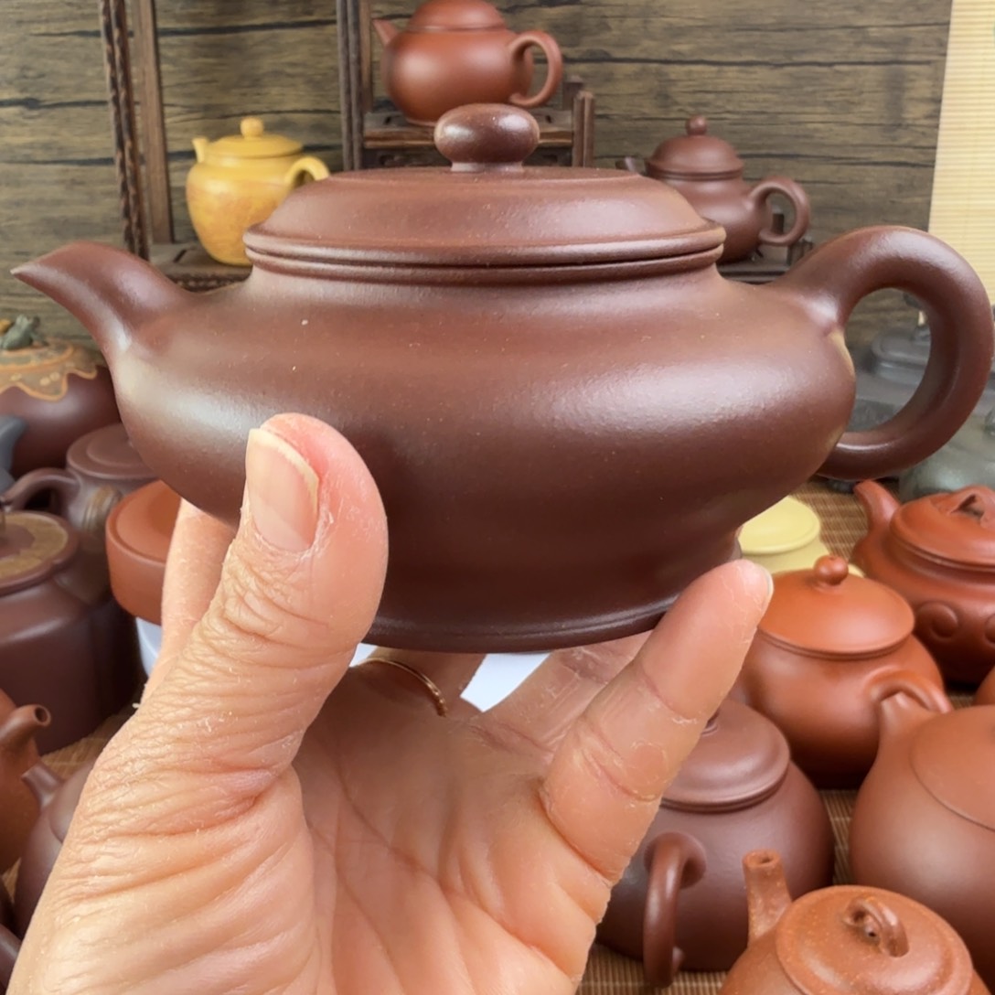 紫砂茶壶朵*原矿紫砂紫砂紫砂