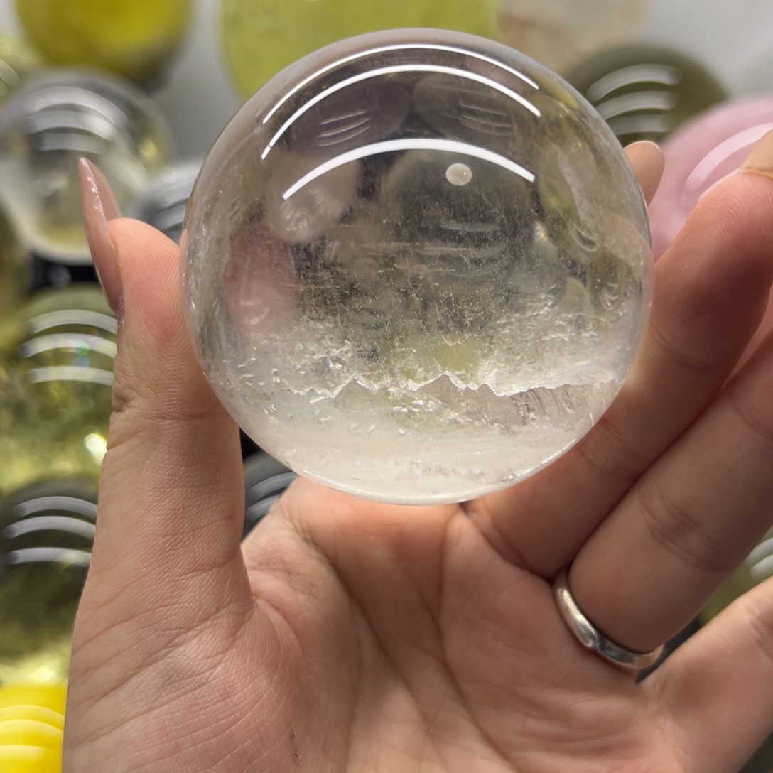 珠宝半成品水晶未镶嵌