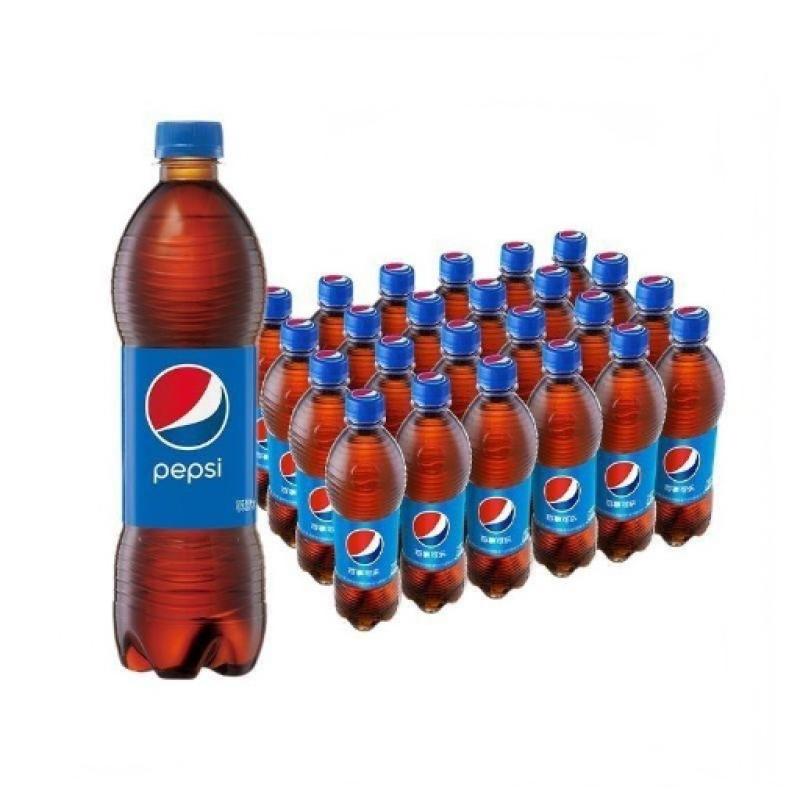 （同城5件任意配包邮）百事可乐Pepsi Cola 经典碳酸饮料可乐汽水 600ml*28瓶 /包夏日必备饮品