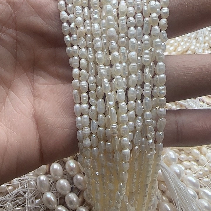 未镶嵌淡水珍珠半成品卡3mm克旭