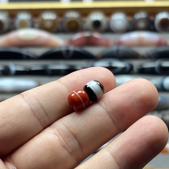 简***单玛瑙/玉髓未镶嵌锁骨