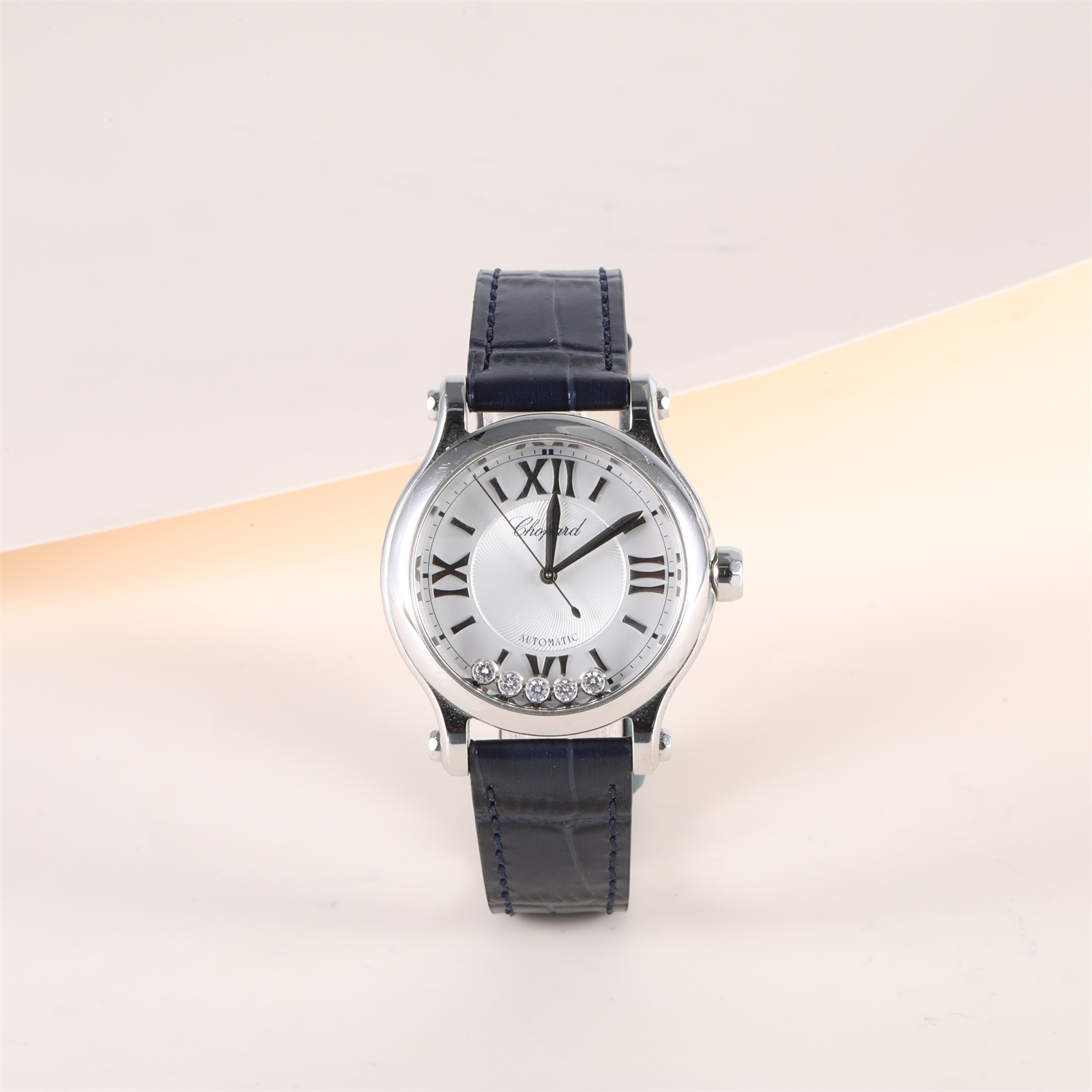 99新 Chopard/萧邦 小花6花 萧邦HAPPY SPORT278608-3001腕表