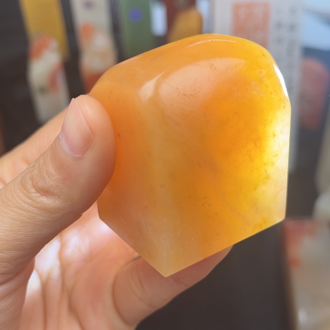 昌化石印石这么久不回来也