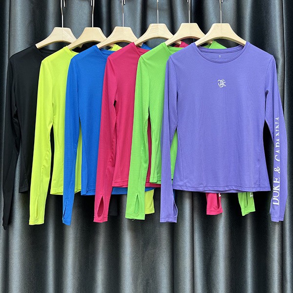 【拍下送中筒袜】运动跑步速干衣超薄舒适显瘦百搭8820圆领长袖T