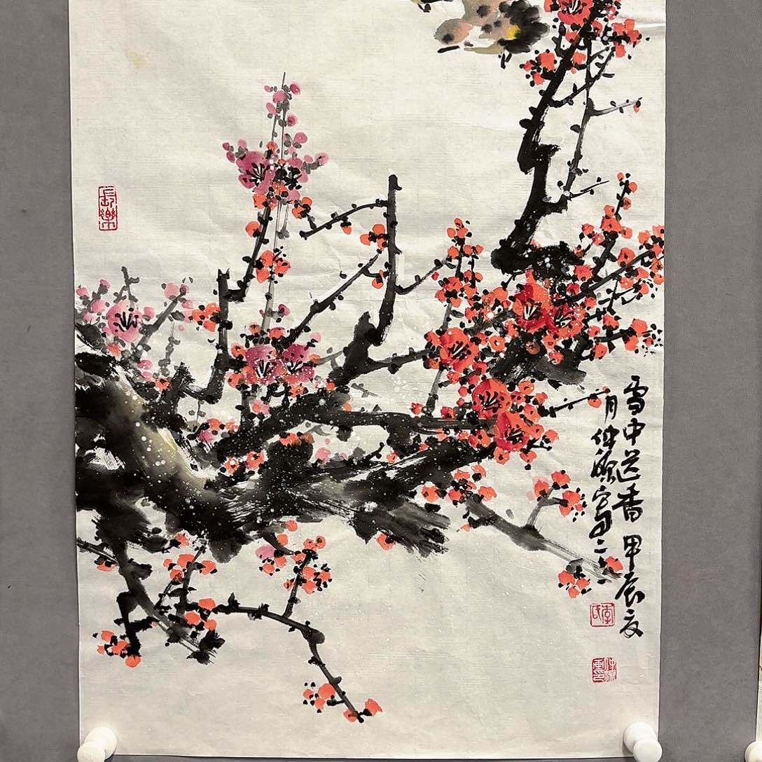 国画国画纯手绘作品请放心去藏