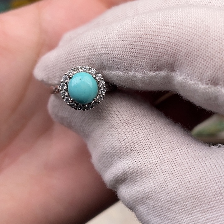 绿松石未镶嵌吊坠