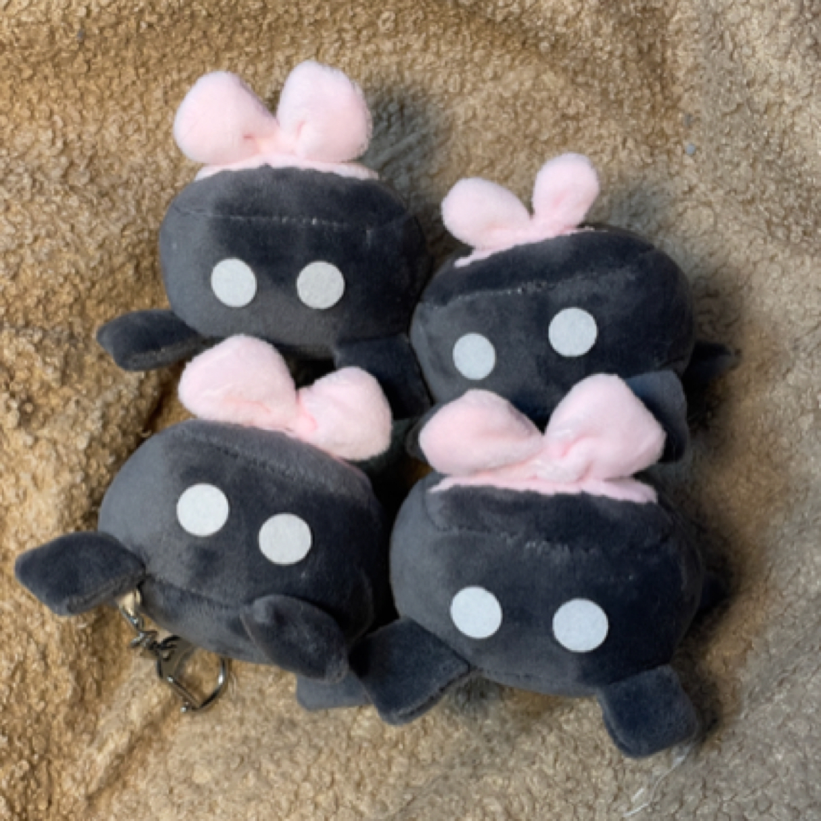 【光遇周边】 小螃蟹毛绒挂件钥匙扣手工缝制