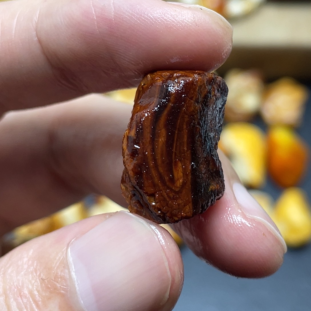 未镶嵌定制琥珀定制