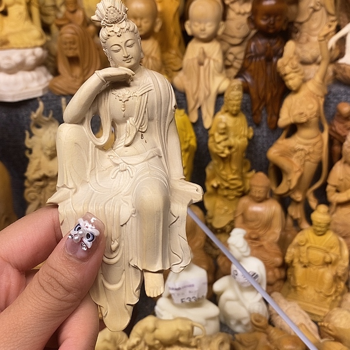 黄杨木黄杨木瑕疵观音