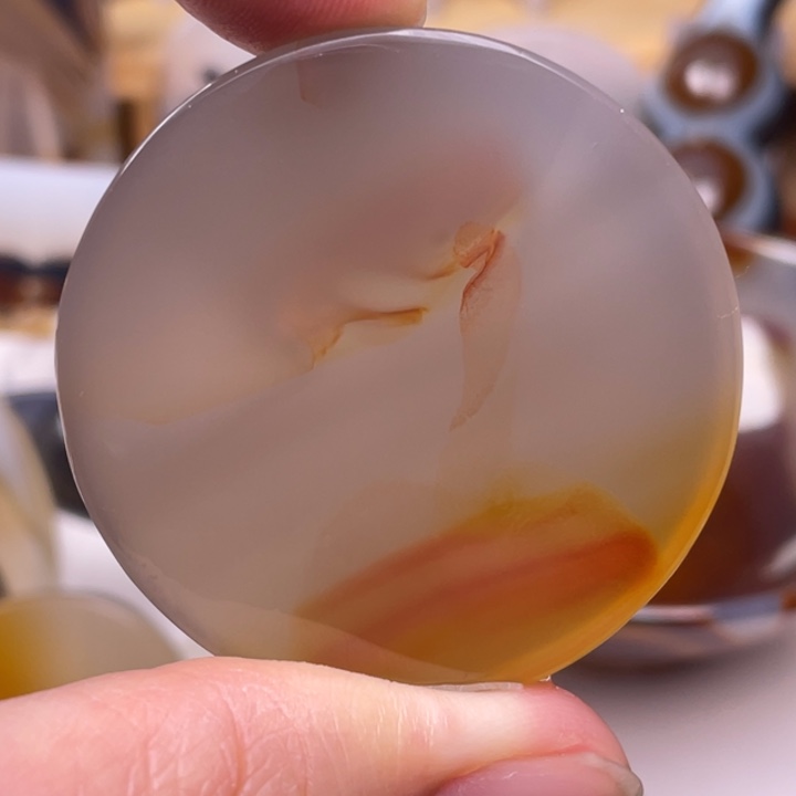 玛瑙/玉髓未镶嵌吊坠(不含链)