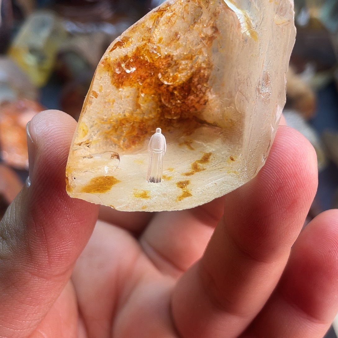 水晶未镶嵌珠宝半成品