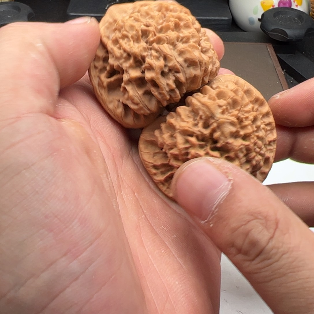 文玩核桃把件官帽52