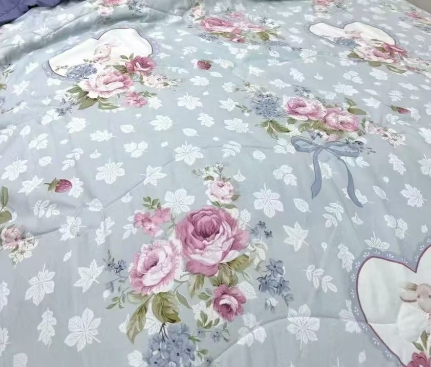 【雪莱】 100*110cm四季通用舒适柔软水洗棉童被