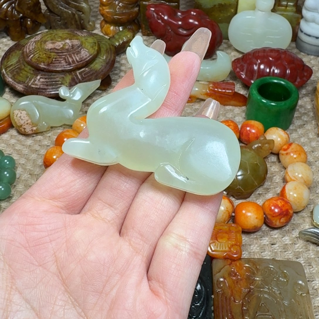 白玉菩提吊坠挂件
