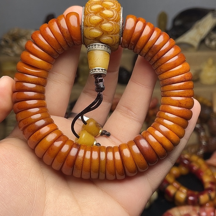 长***子牛骨手串/手链牛骨手串