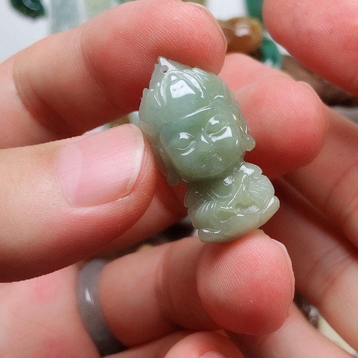 颈饰未镶嵌翡翠翡翠