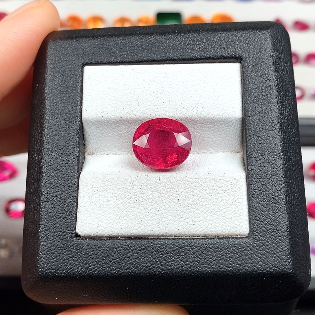 未镶嵌碧玺裸石7.26ct