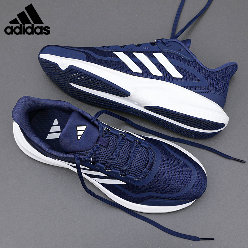 adidas阿迪达斯冬季新款跑步鞋男鞋舒适健身运动鞋休闲鞋减震跑鞋