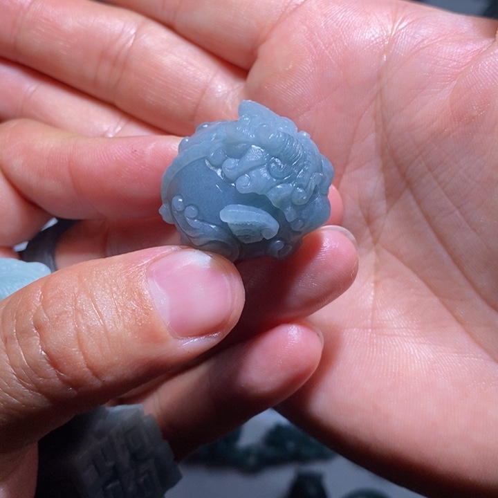 定制翡翠未镶嵌风*沙毛