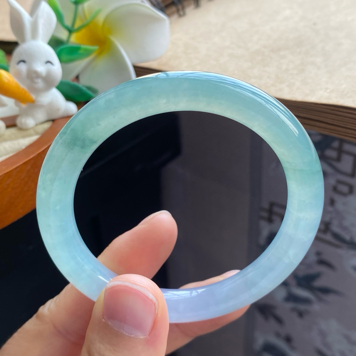 02.29批冰绿果冻圆条1236号52.8-9.2-8.3 清新一夏的冰葡天然翡翠