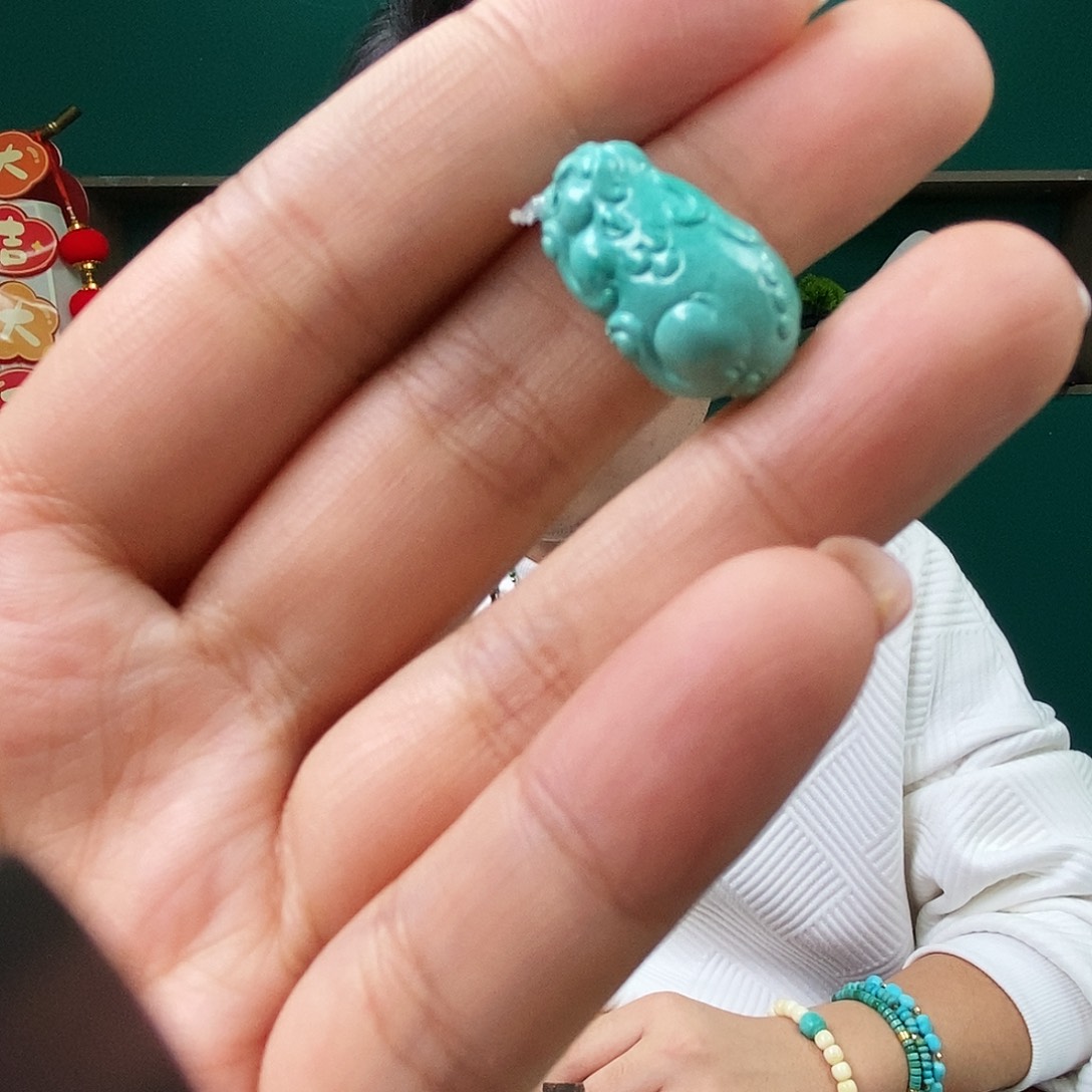 未镶嵌绿松石珠宝奇石