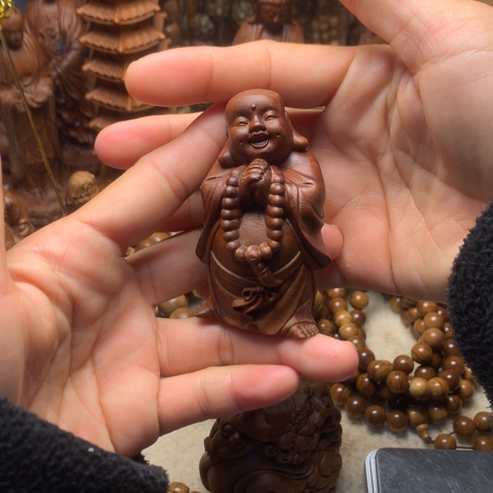 檀香木其他老山檀香手把件