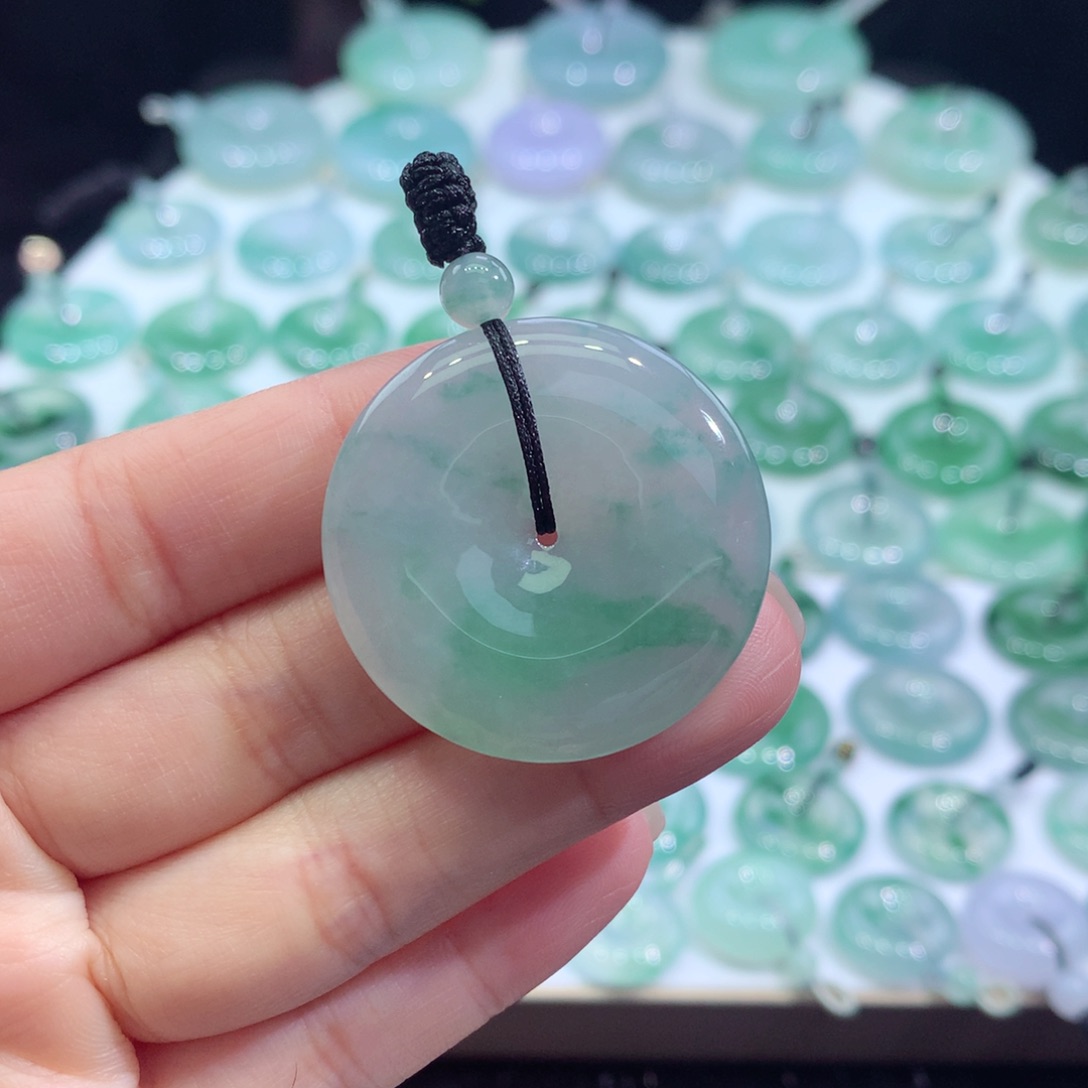 颈饰未镶嵌翡翠6尺寸34.2*5.9