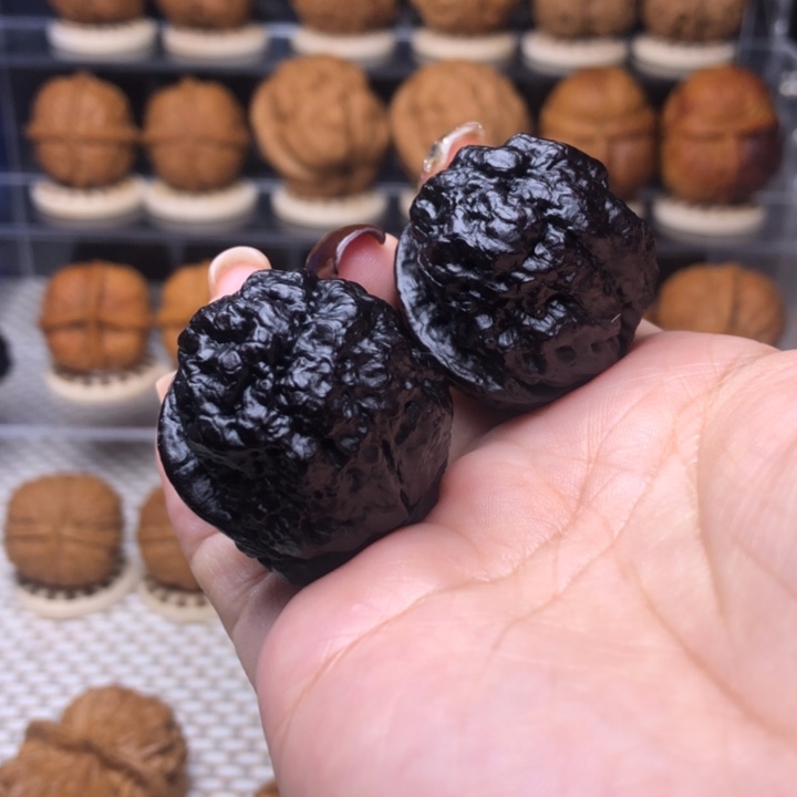 文玩核桃把件19号血舍利34尺