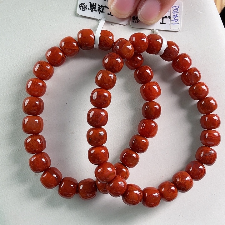 南红玛瑙未镶嵌手串手串9mm（多样式发其一）