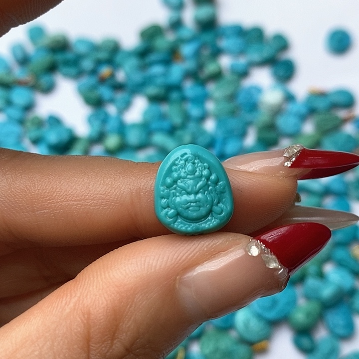 绿松石珠宝奇石未镶嵌