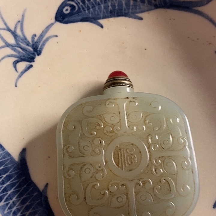 摆件凯新号开播瓷器一个