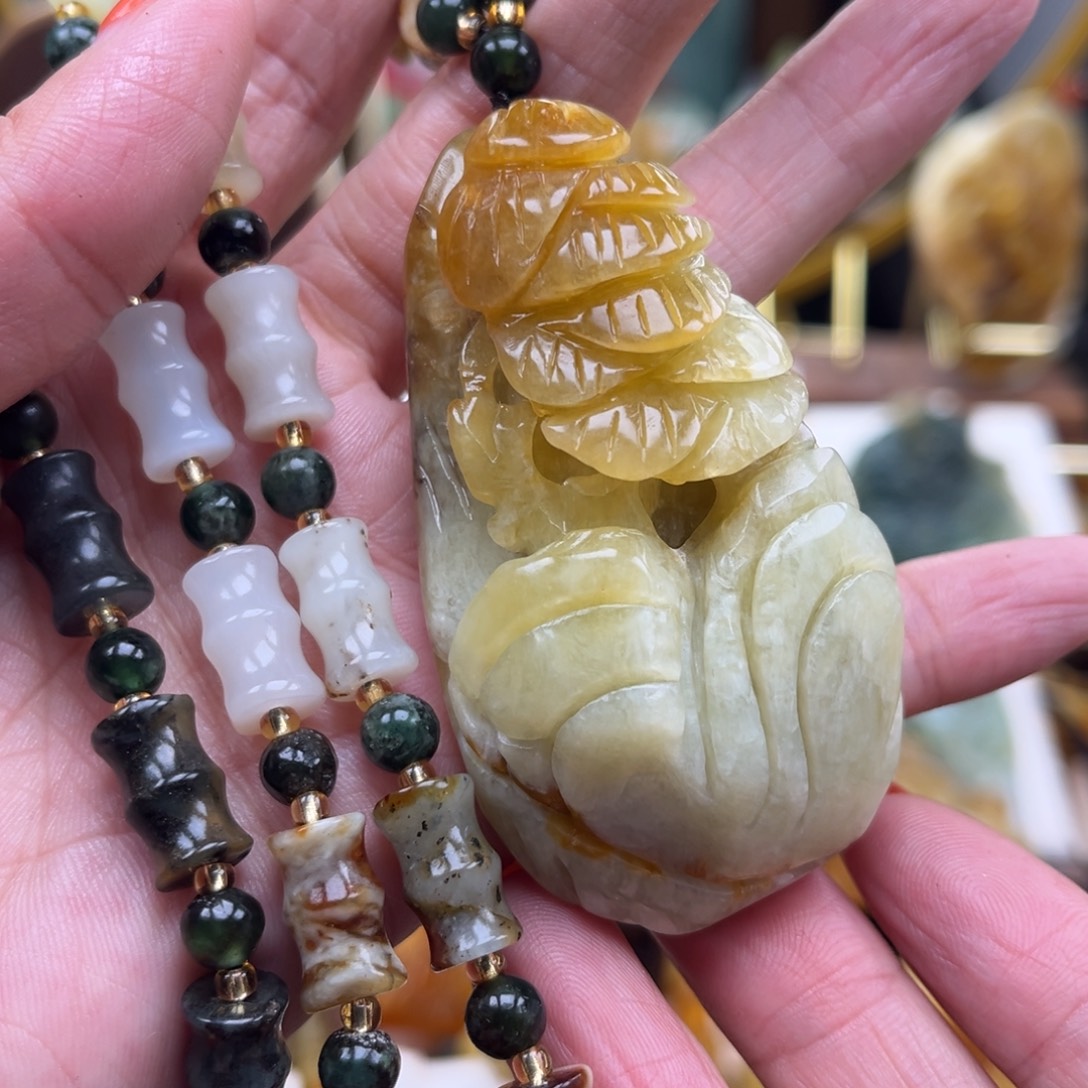 未镶嵌岫玉挂件挂件