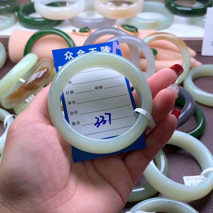 和田玉手镯56-57未镶嵌