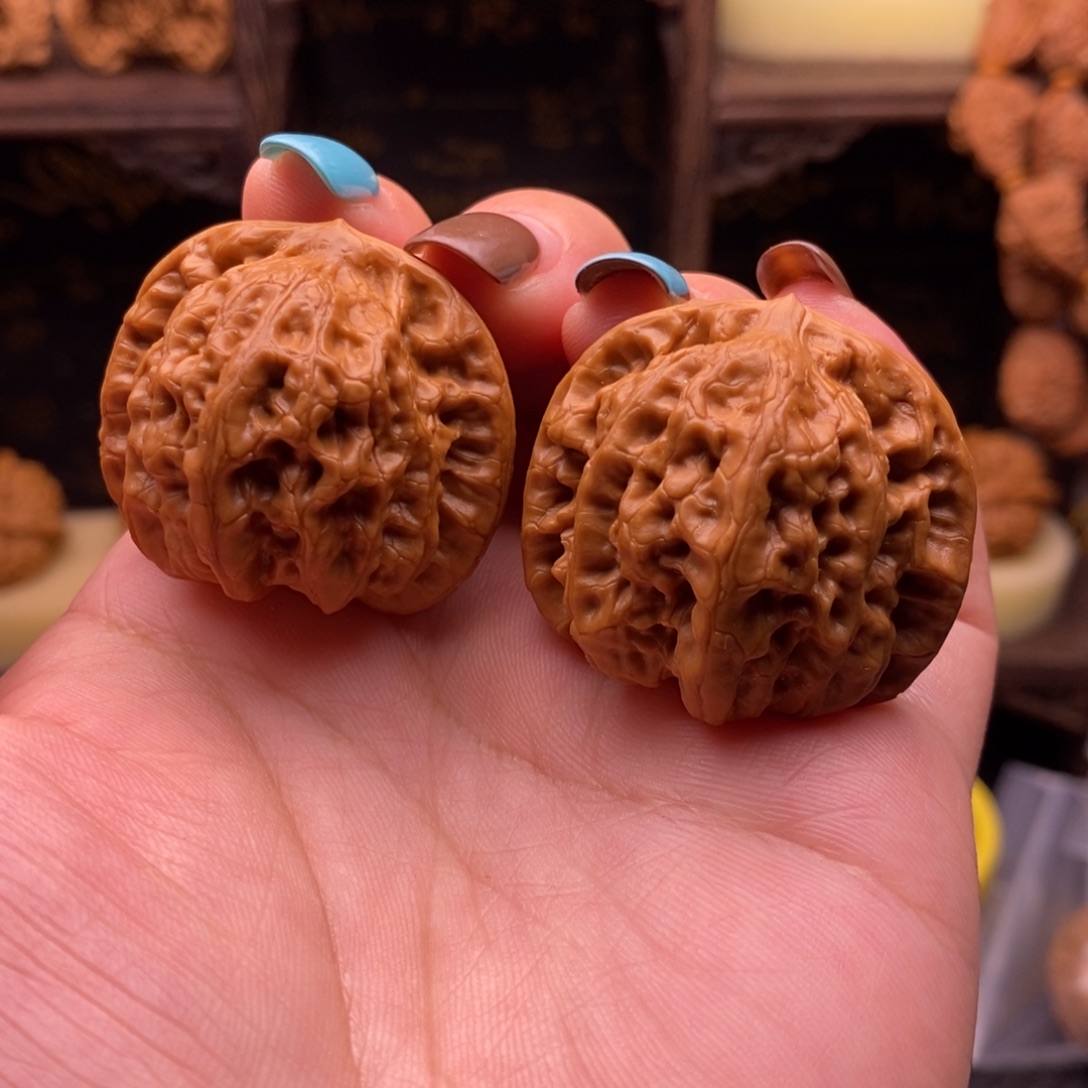 文玩核桃把件蓟县佛度37