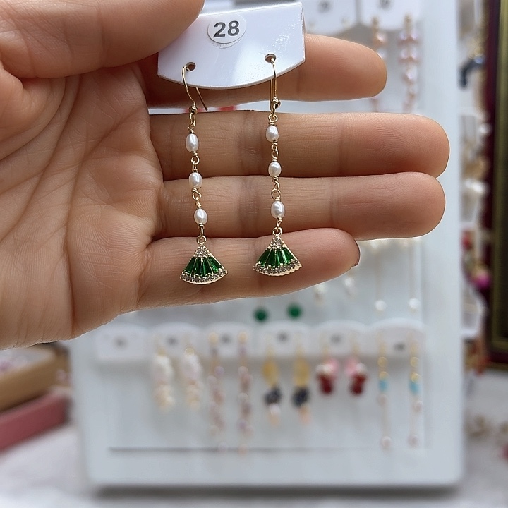 淡水珍珠发饰银S925镶嵌