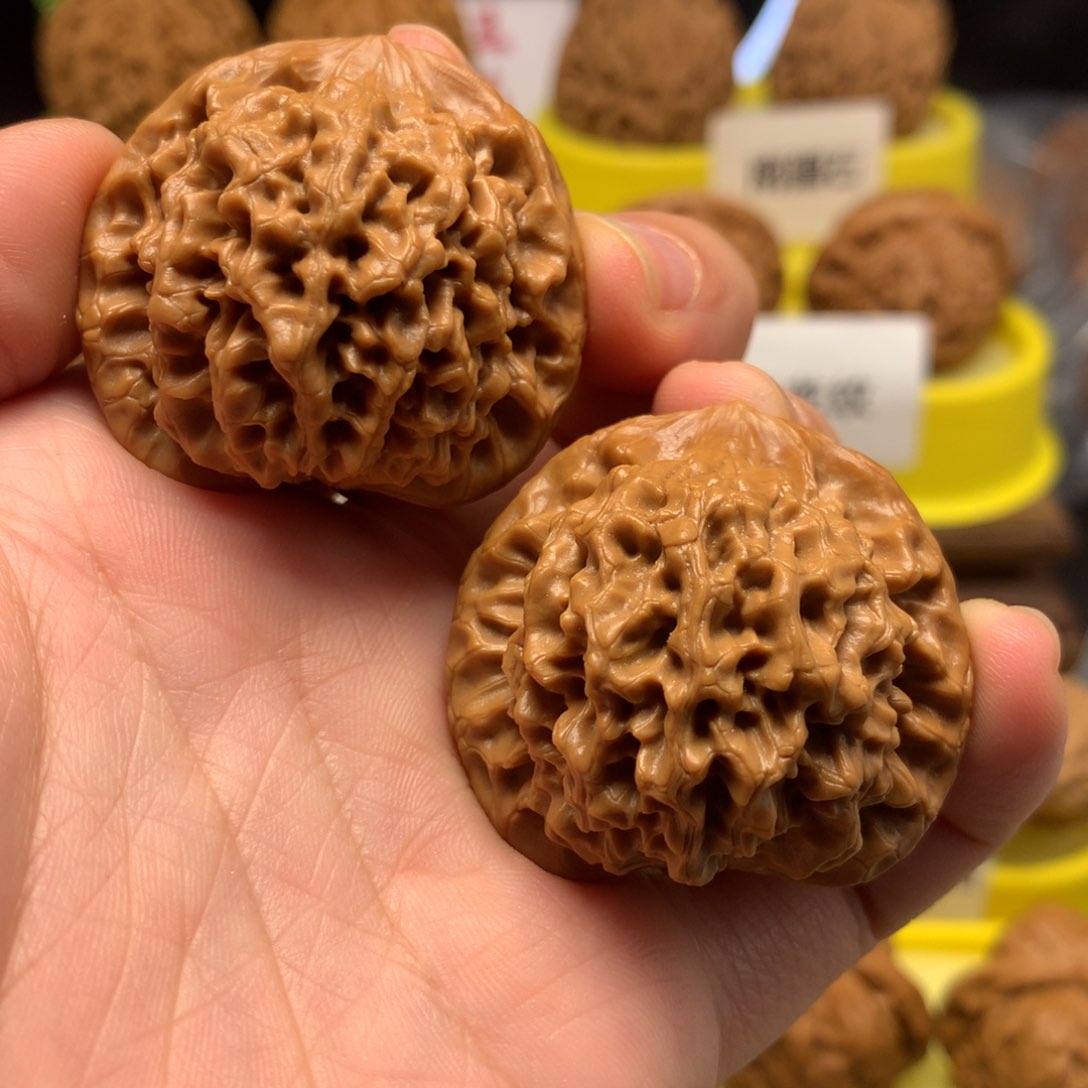 文玩核桃把件38秦闷