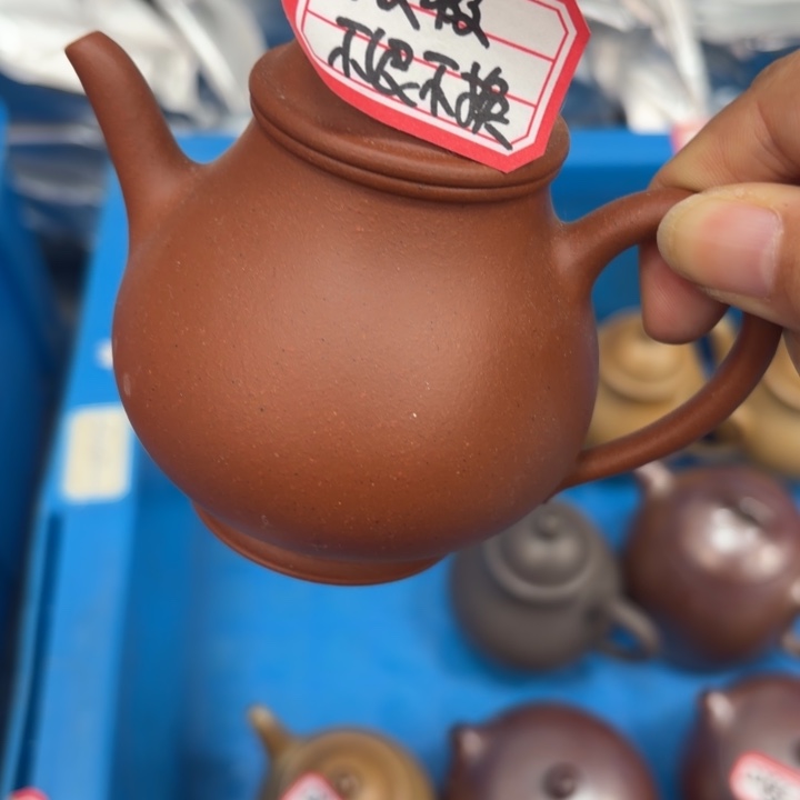 紫砂茶壶宜兴原矿朱泥