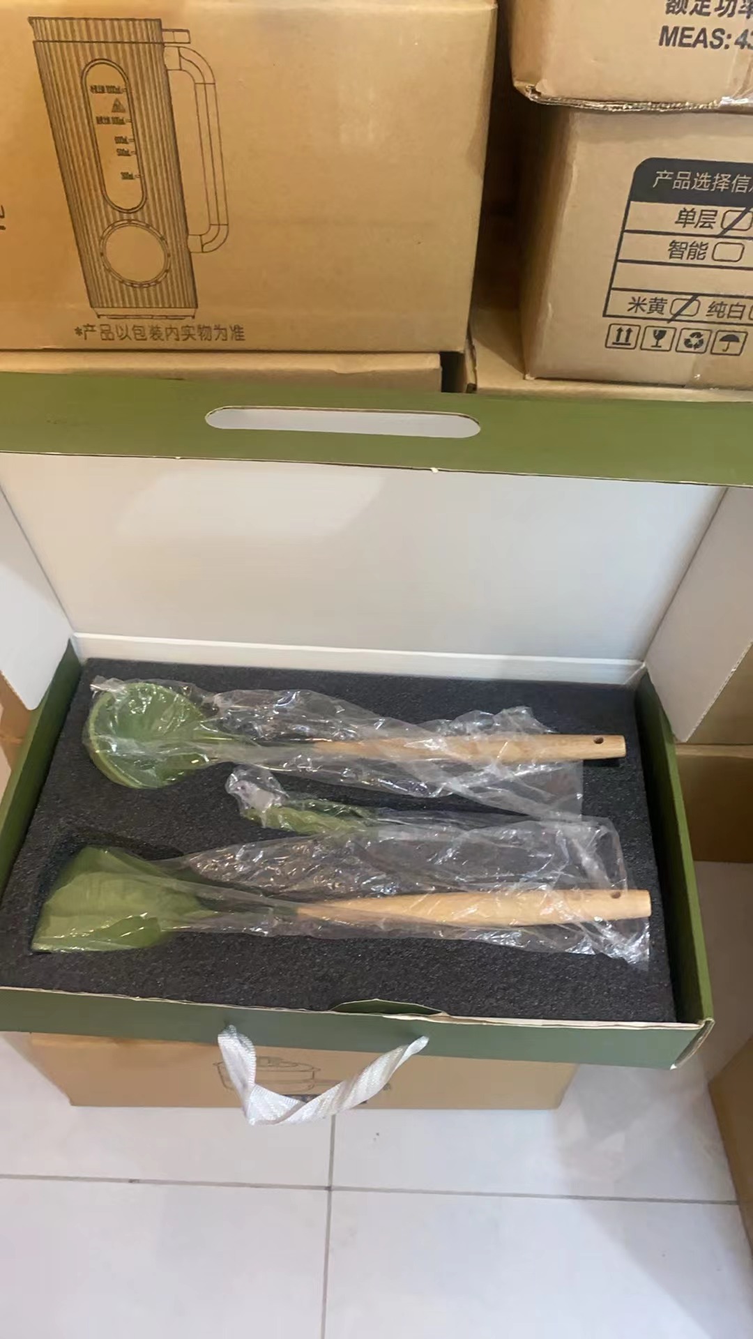 易清洗炒勺3件套