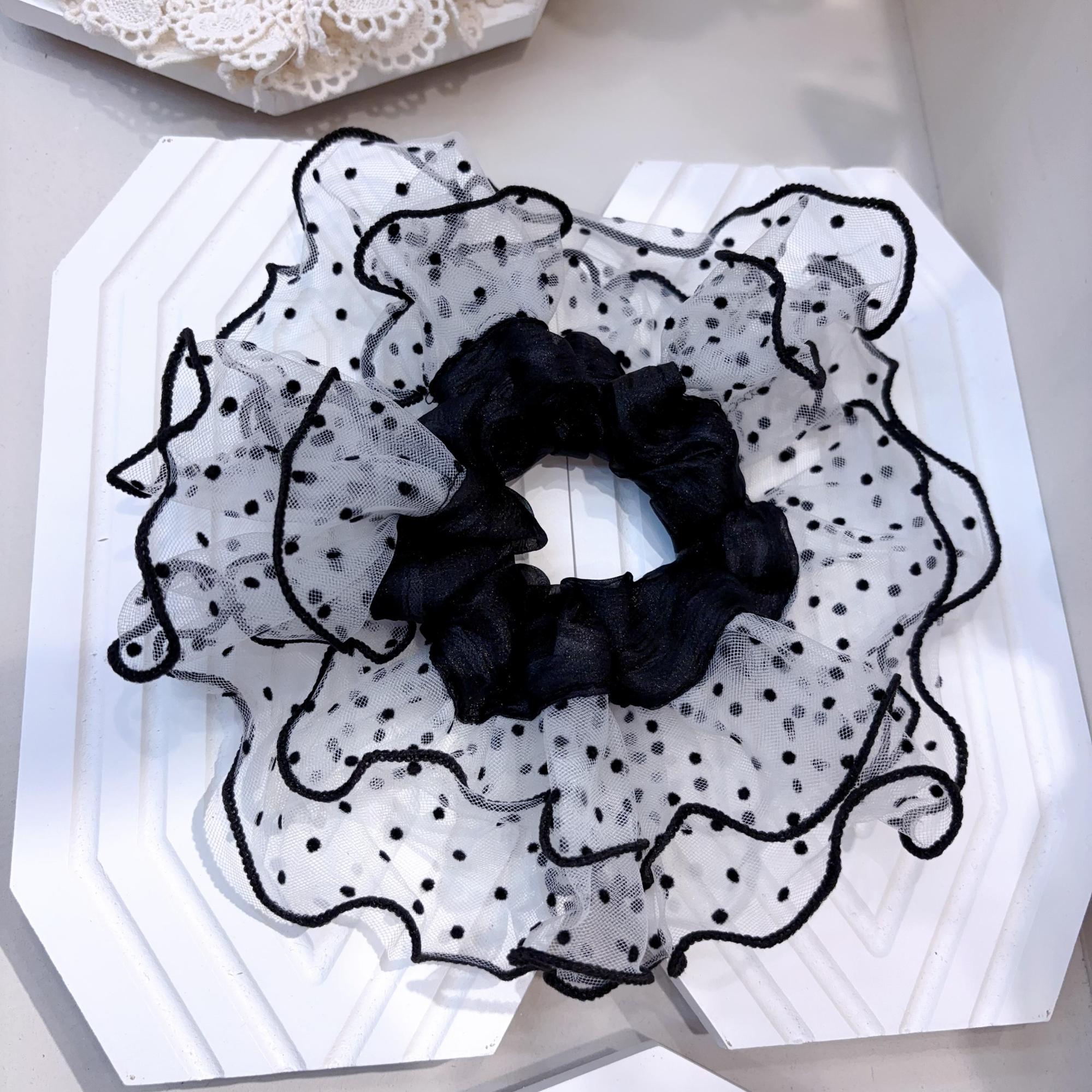 E696高级波点黑色肠圈