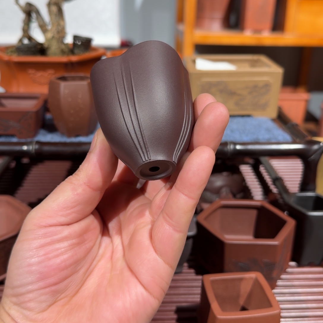 花盆紫砂原矿紫泥