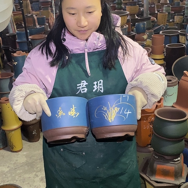 紫砂花盆紫砂花盆盆栽花卉苗木种植