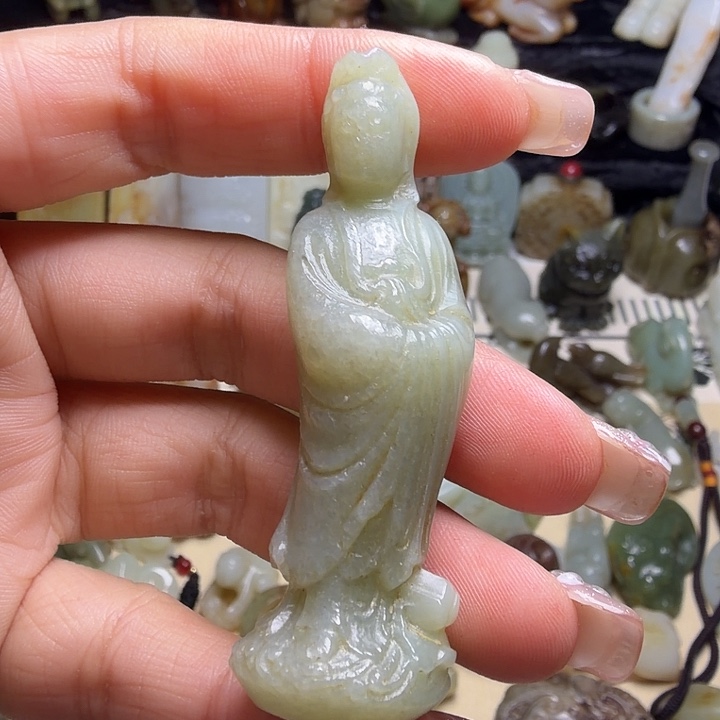 和田玉（糖玉）未镶嵌颈饰