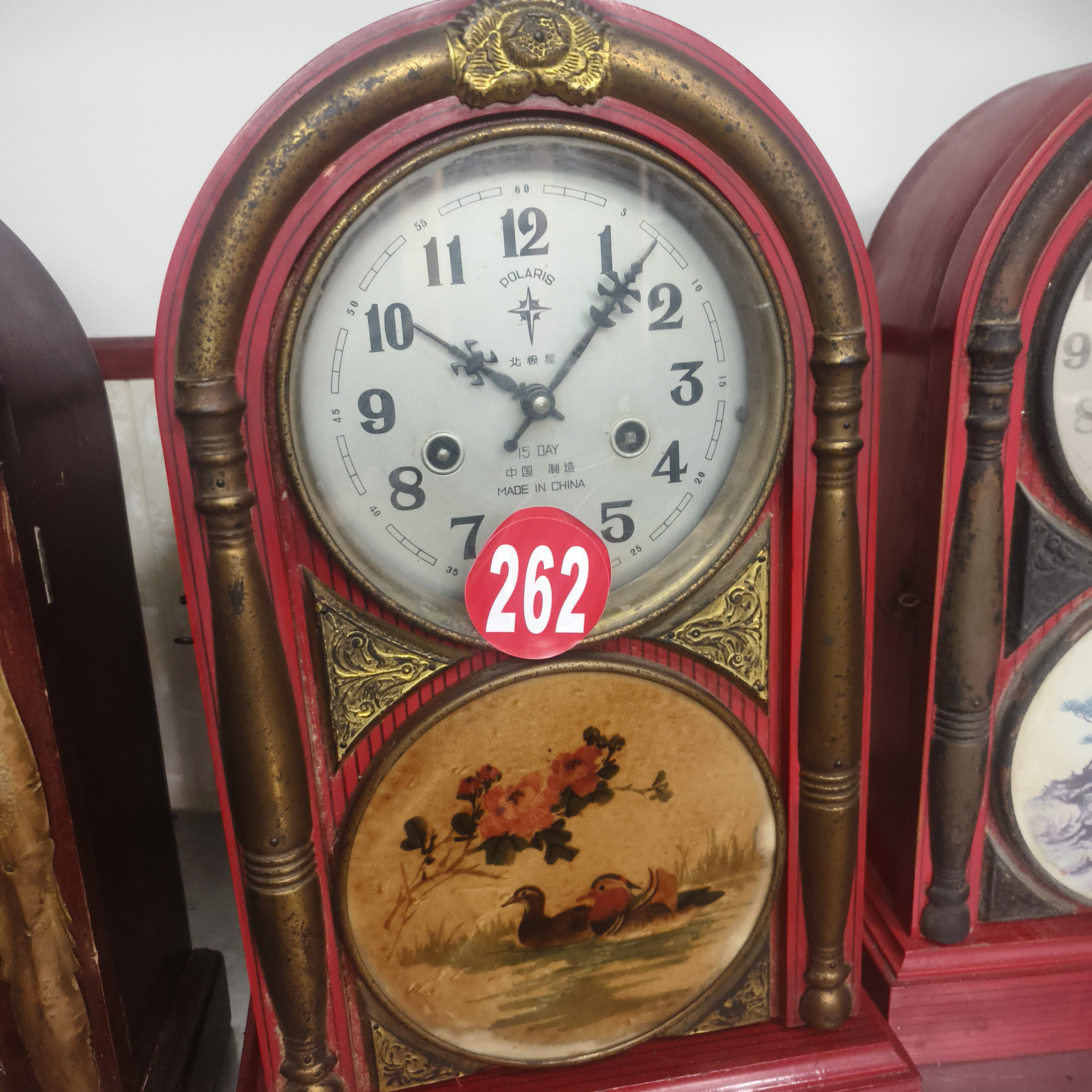 小闹钟造景复古欧式仿古创意古典装饰道具台钟摆件客厅