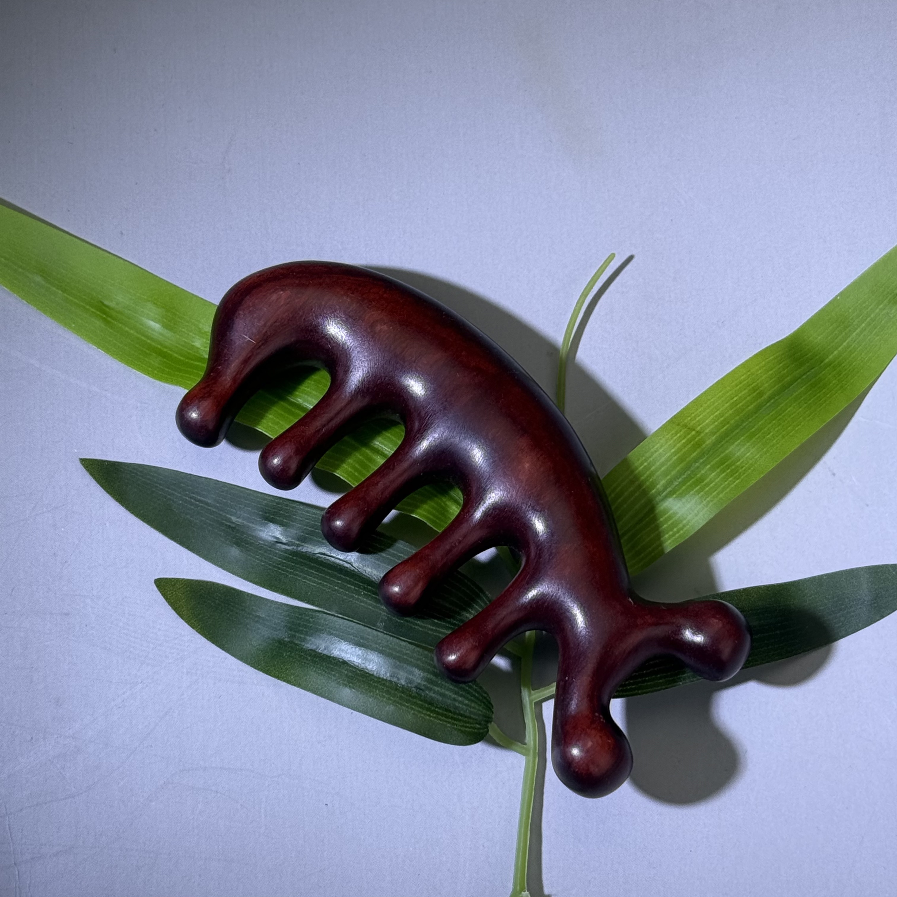 【尚御阁】乌木梳手把件