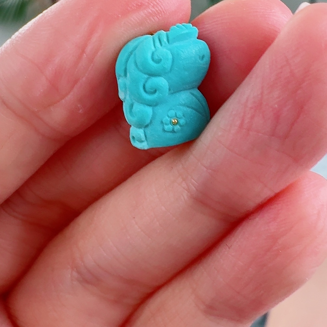 绿松石珠宝奇石未镶嵌