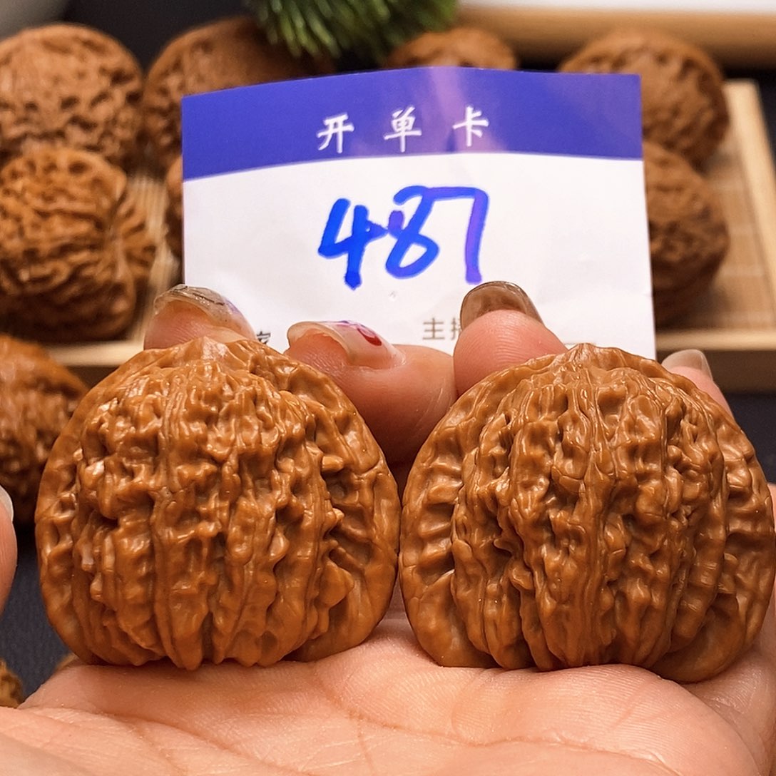 桃核吊坠四座楼41无刀痕s