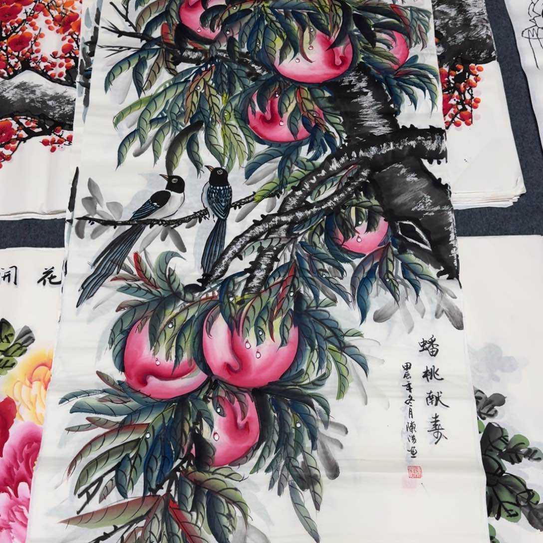 国画晓彤美术馆直播间