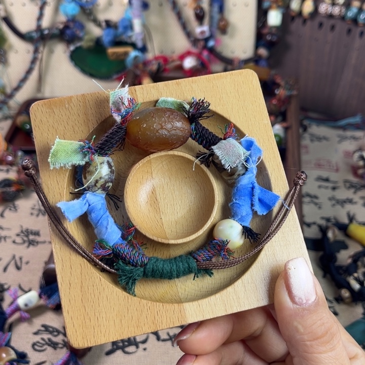 玛瑙/玉髓未镶嵌手链